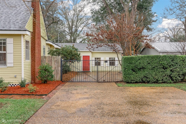 view of side of property