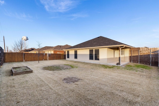 view of rear view of property