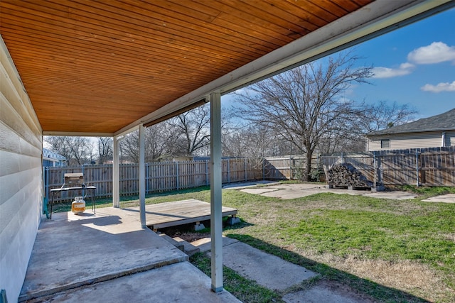 view of patio / terrace