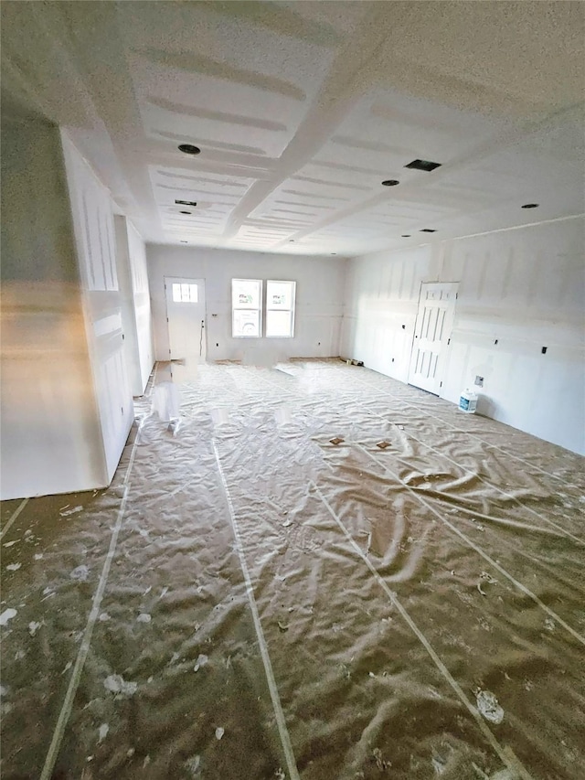 view of unfurnished living room