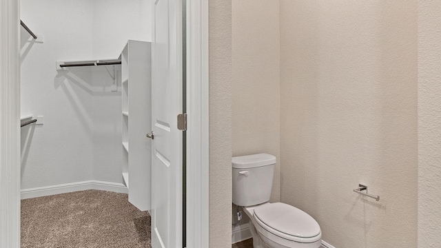 bathroom with toilet