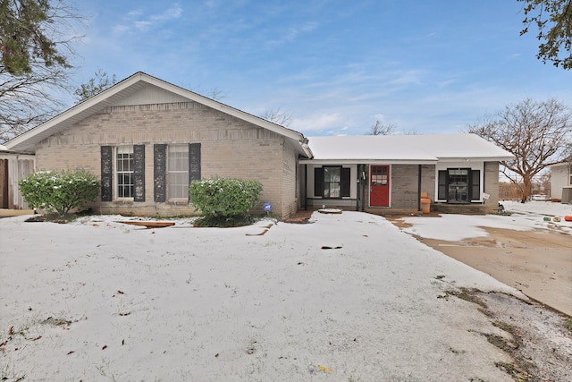 view of front of house