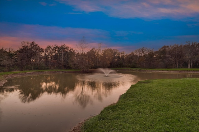 property view of water