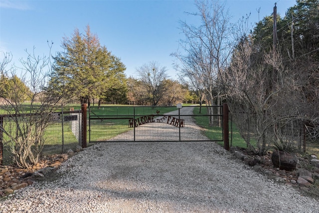 view of gate