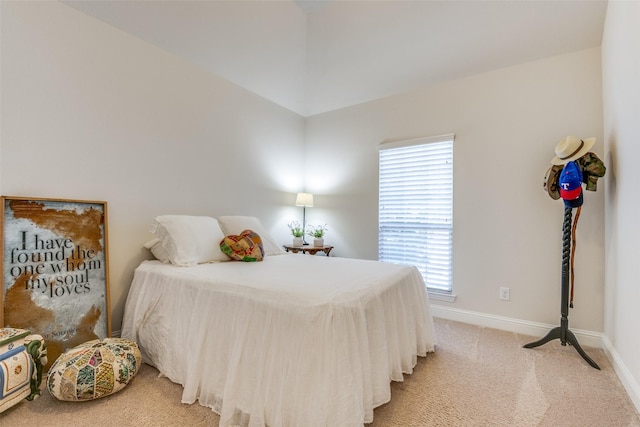 bedroom featuring carpet floors