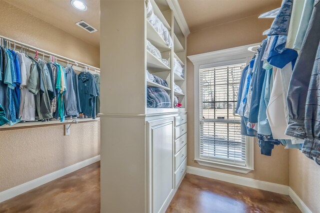 view of spacious closet