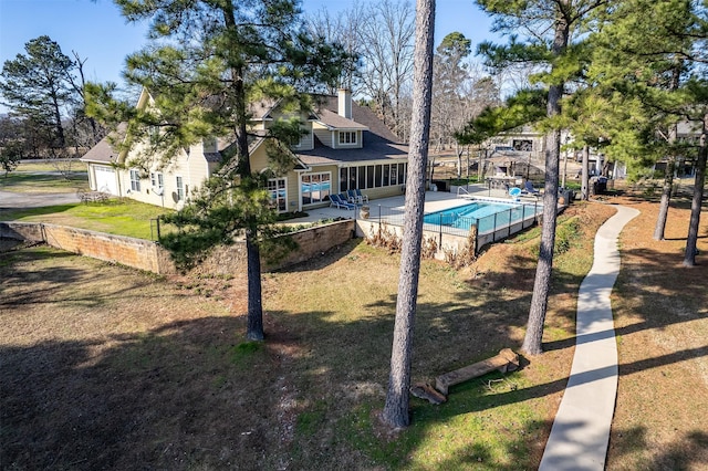 exterior space with a patio area