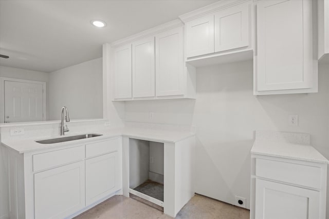 laundry area featuring sink