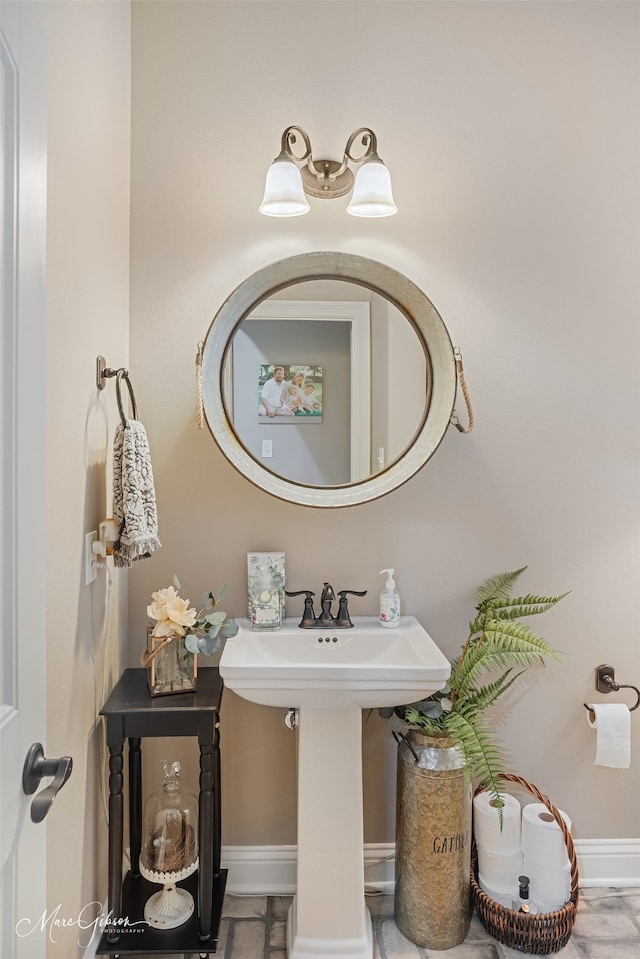 bathroom with sink