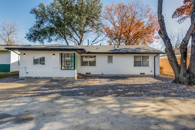 view of rear view of house