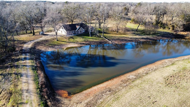 view of water feature