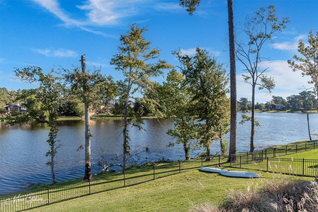 view of water feature