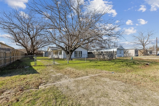 view of yard