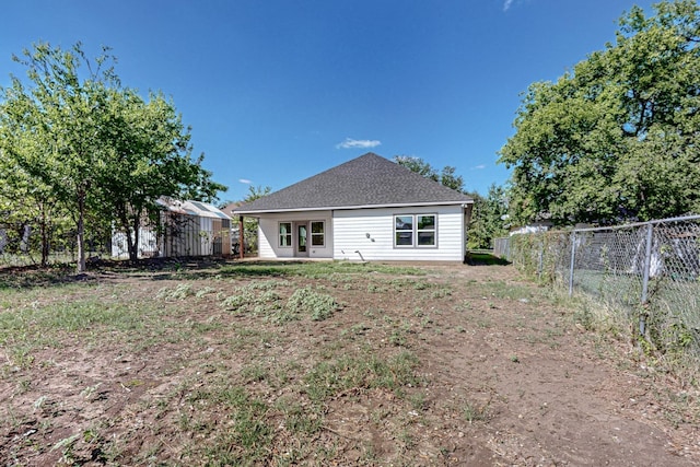 view of back of house