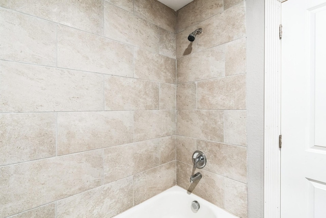 details with tiled shower / bath