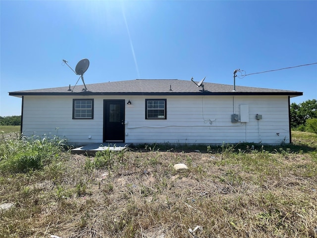 view of rear view of house