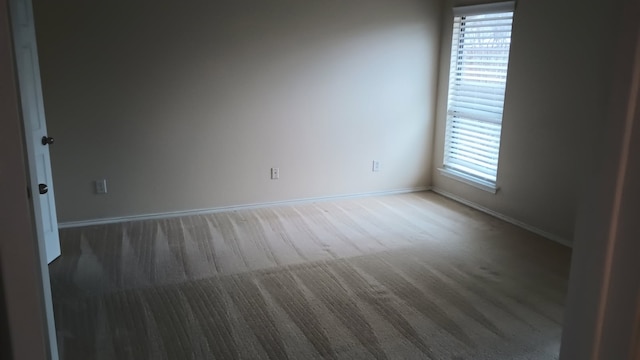 empty room featuring carpet flooring