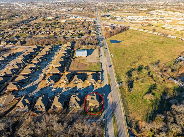 aerial view