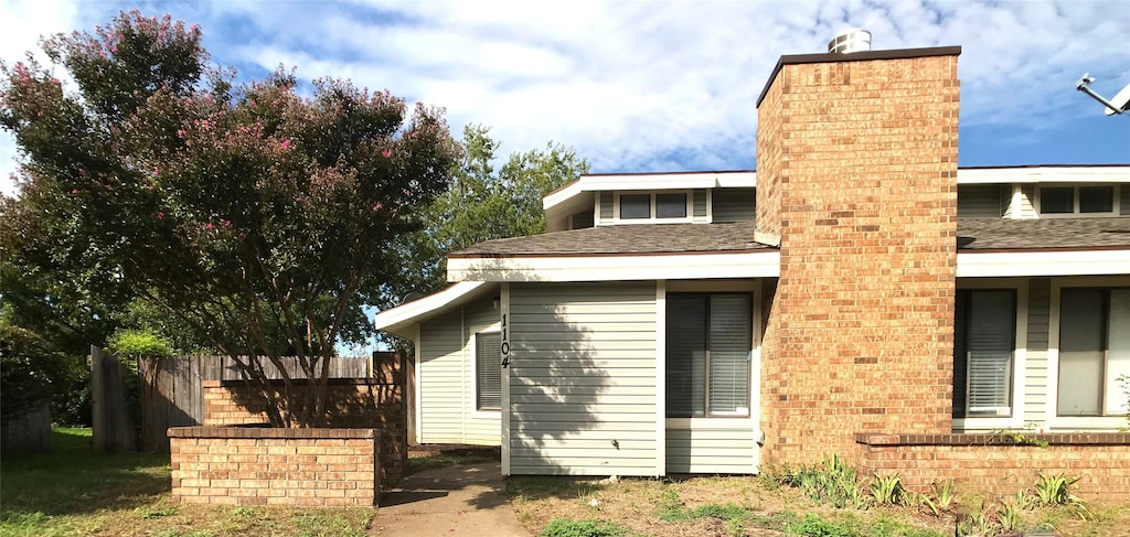 view of property exterior