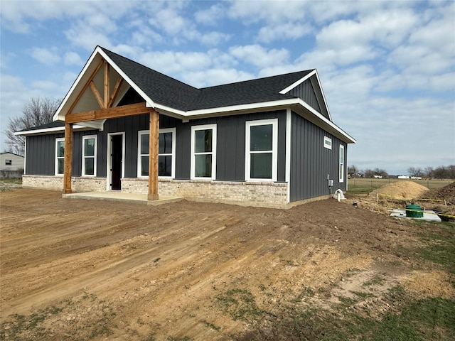 exterior space featuring a deck