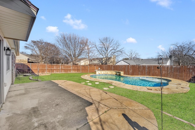 5400 Gregory Dr, Flower Mound, TX 75028 - view of swimming pool with a patio