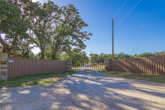 view of gate