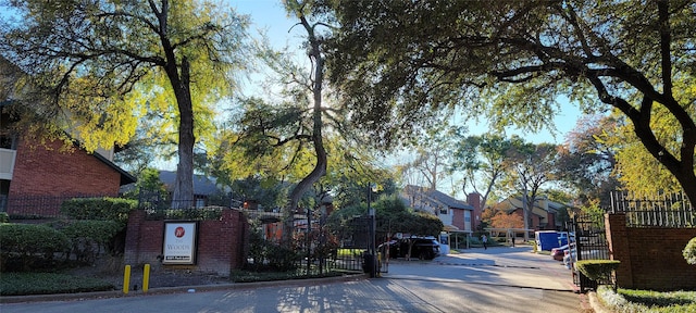 view of road