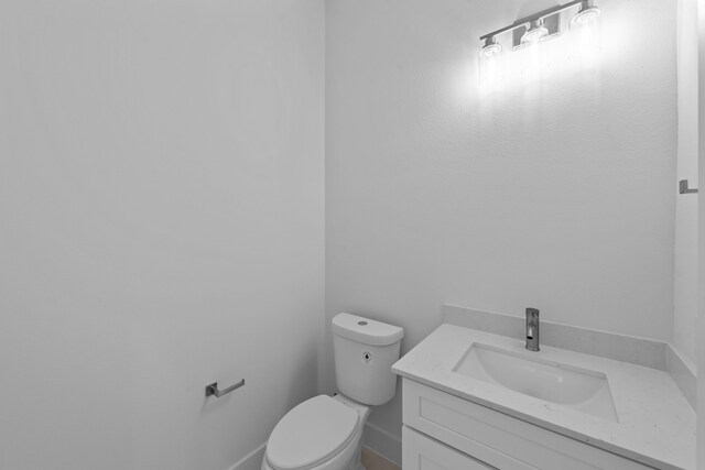 220 Magnolia Dr, Azle, TX 76020 - bathroom with vanity and toilet