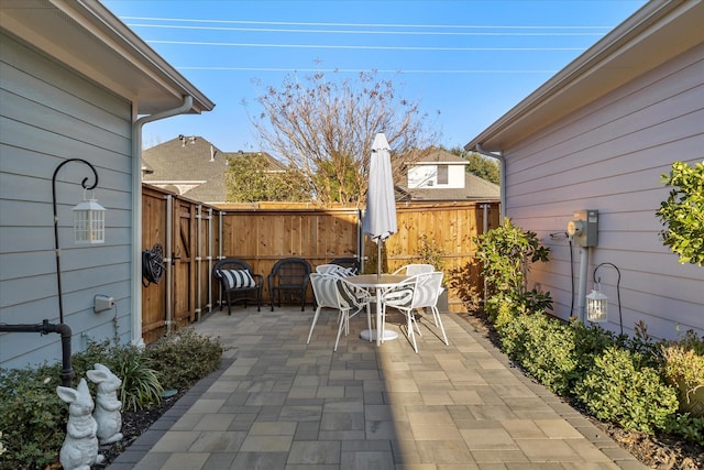 view of patio / terrace