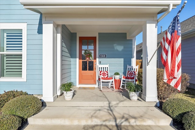 view of entrance to property