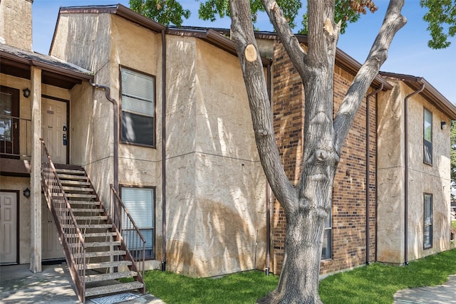 view of rear view of property