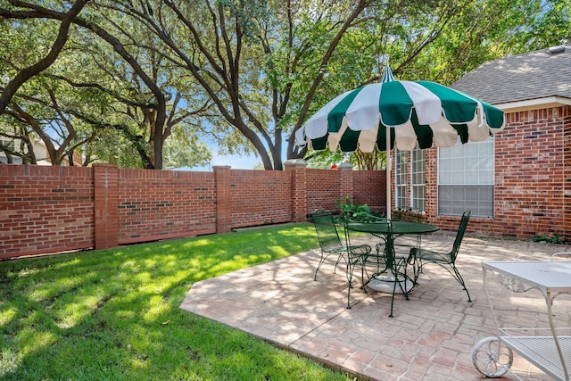 view of patio