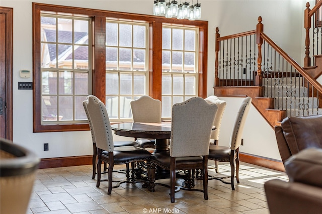 view of dining room