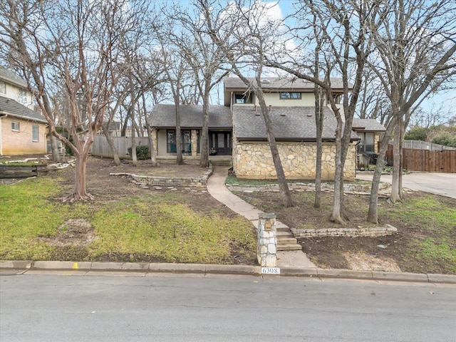 view of front of house