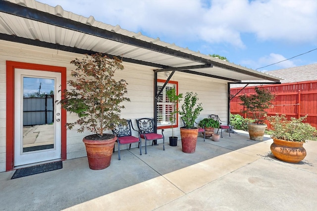 view of patio