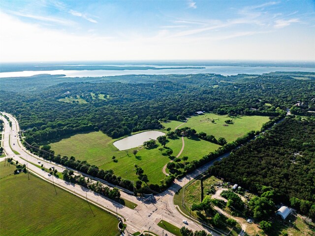 1665 W Belt Line Rd, Cedar Hill, TX 75104 - aerial overview of property's location with a large body of water