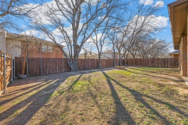 view of yard