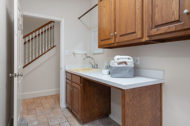 kitchen featuring sink