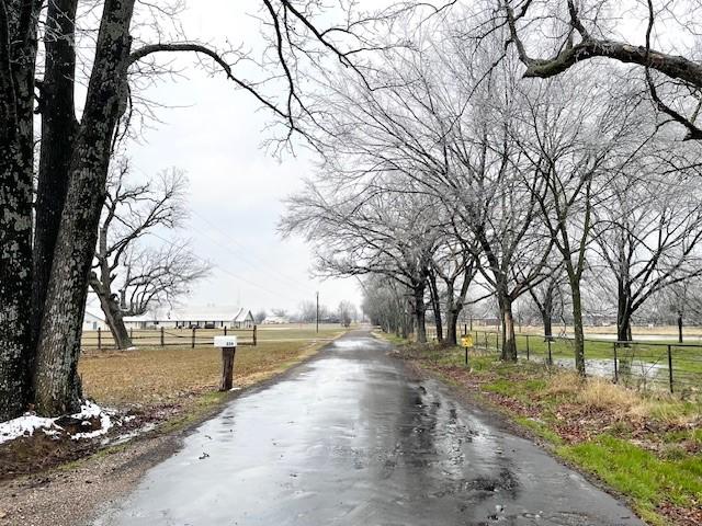 view of road