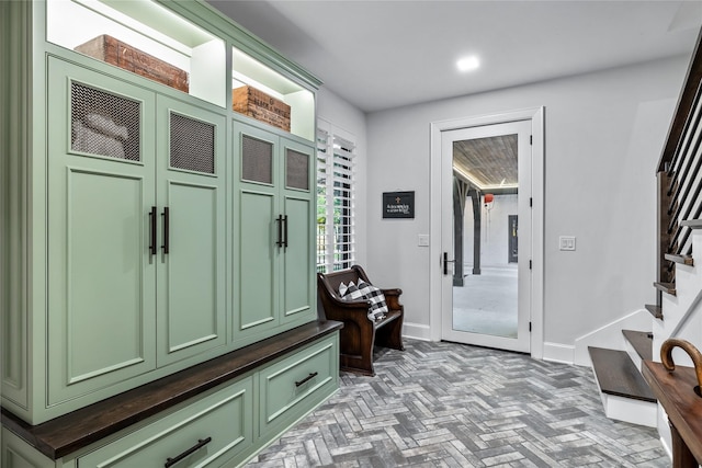 view of mudroom