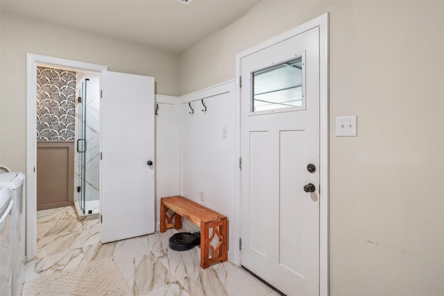 view of mudroom