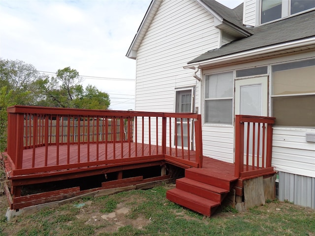 view of deck