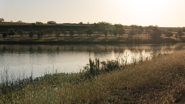 view of water feature