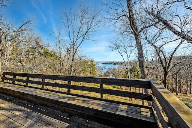 view of deck