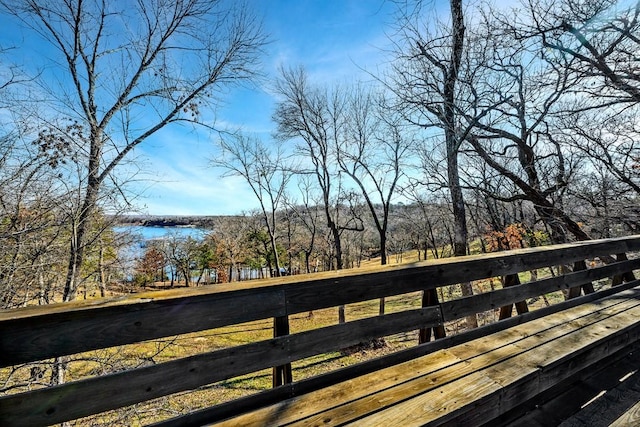 view of deck