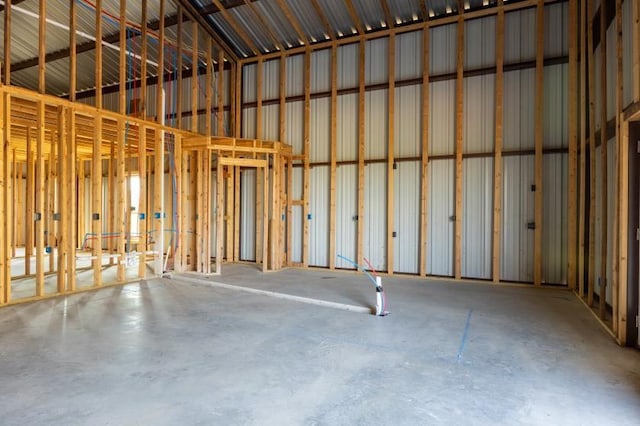 misc room featuring concrete flooring