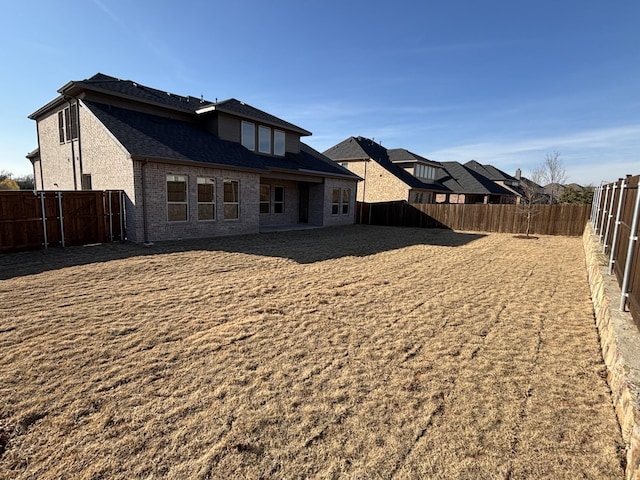 view of rear view of house