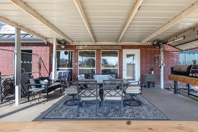 view of patio / terrace