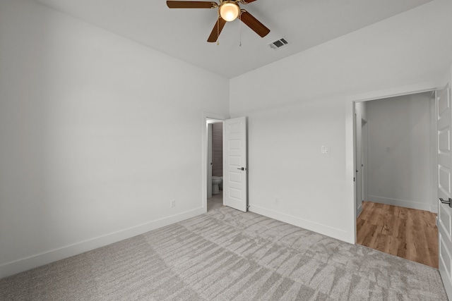 217 Rosemary Dr, Azle, TX 76020 - empty room with carpet, a ceiling fan, and baseboards
