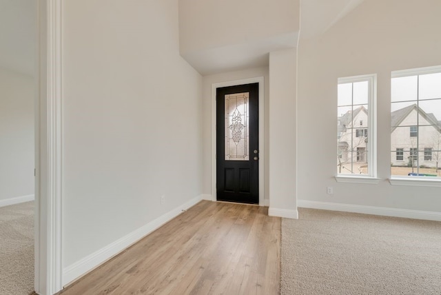 1224 Calebria Way, Fate, TX 75087 - foyer featuring baseboards and light wood-style flooring